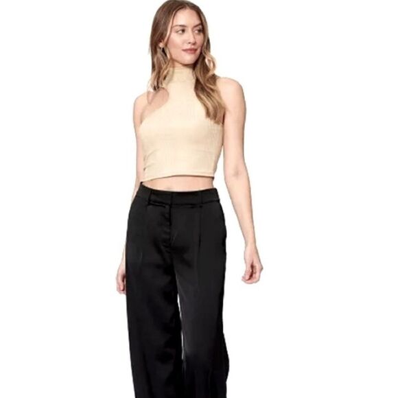 Bar lll Sofia Richie crop -Oatmeal - Picture 1 of 5